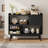 51" Sideboard Buffet Cabinet With Outlet - Storage Cabinet For Office, Bedroom Storage Cabinet, Hallway Storage Cabinet, Console Storage Cabinet-680444282-675673715