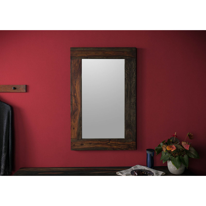 Tambora Solid Wood Rectangle Mirror