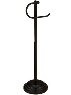 Minimalist Freestanding Toilet Paper Holder