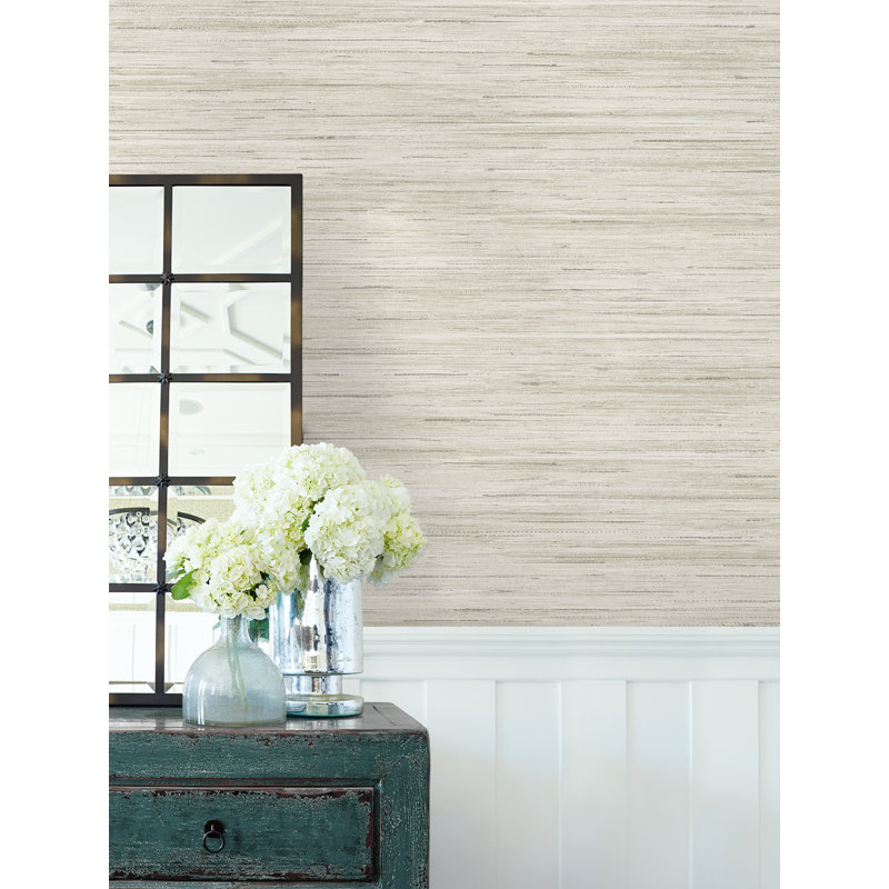 Vinyl Wallpaper Roll, Bone
