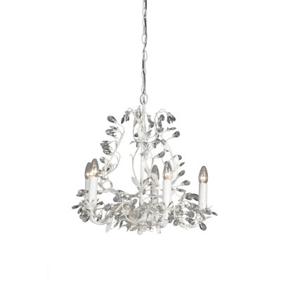 Glasser 5 - Light Candle Style Chandelier
