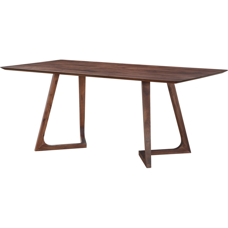 Fischer Walnut Wood Dining Table