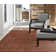 Chelsie Wool Area Rug in Rusty Rose