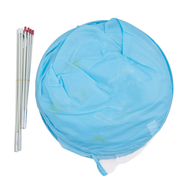 Zoomie Kids 121cm W x 85.5cm D Pop-Up Play Tent, Blue