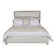 Louise/Lawrence King Upholstered Low Profile Panel Bed