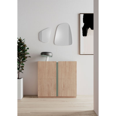 18 Pair Shoe Storage Cabinet