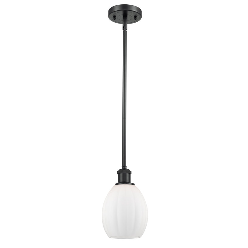 Luminaire suspendu sphère 1 lumière Bolduc, Gris, Noir mat, Ampoule DEL rétro de 3,5 watts