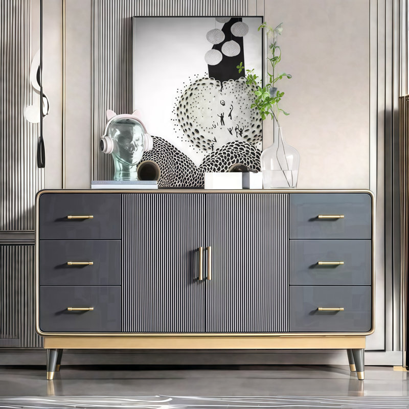 Buffet Elegant Modern, Gris