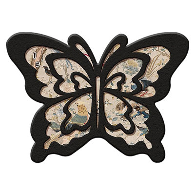  Butterfly Shaped Bath Rug Mat, Super Absorbent Non Slip Bathroom Rugs, Quick Dry, Washable Shower Floor Rugs, Bathroom Bathmat for Shower, Bathtub and Floor, Home Decor Accessories