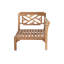 Chaise longue d'extérieur en teck avec coussins Sunbrella Monterey-94409905