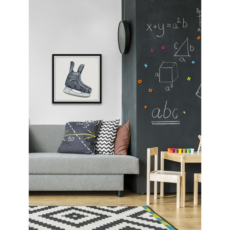 «Massaoud Boot and a Blade», reproduction encadrée, H 12 po x l 12 po x P 1,5 po