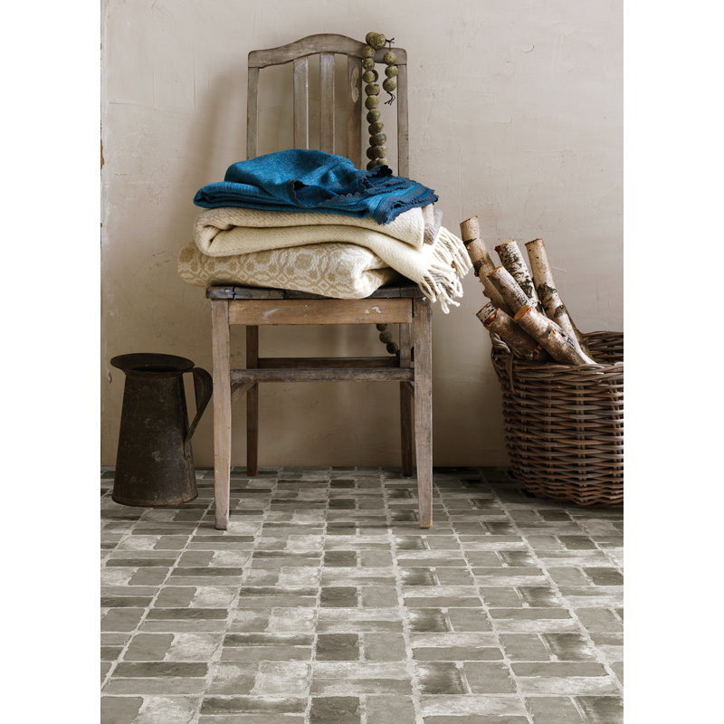 Carrelage en vinyle Harvard, Gris