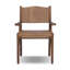 Herrin Outdoor Teak Dining Armchair-1796338650