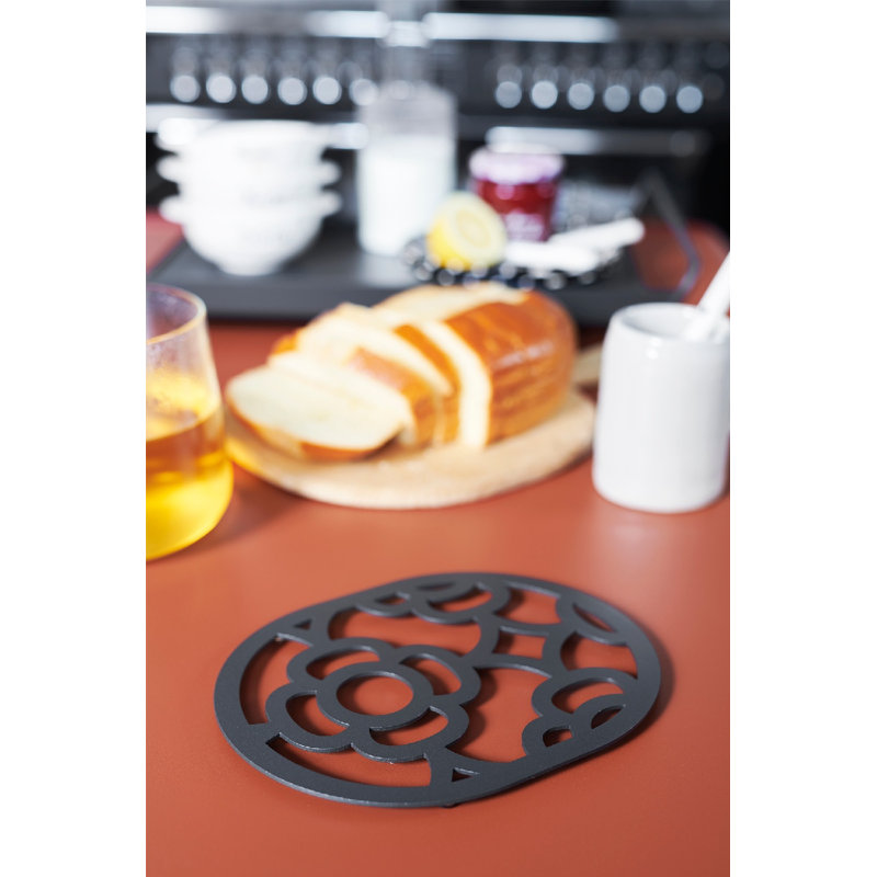 Lorette 1 Piece Trivet, Anthracite
