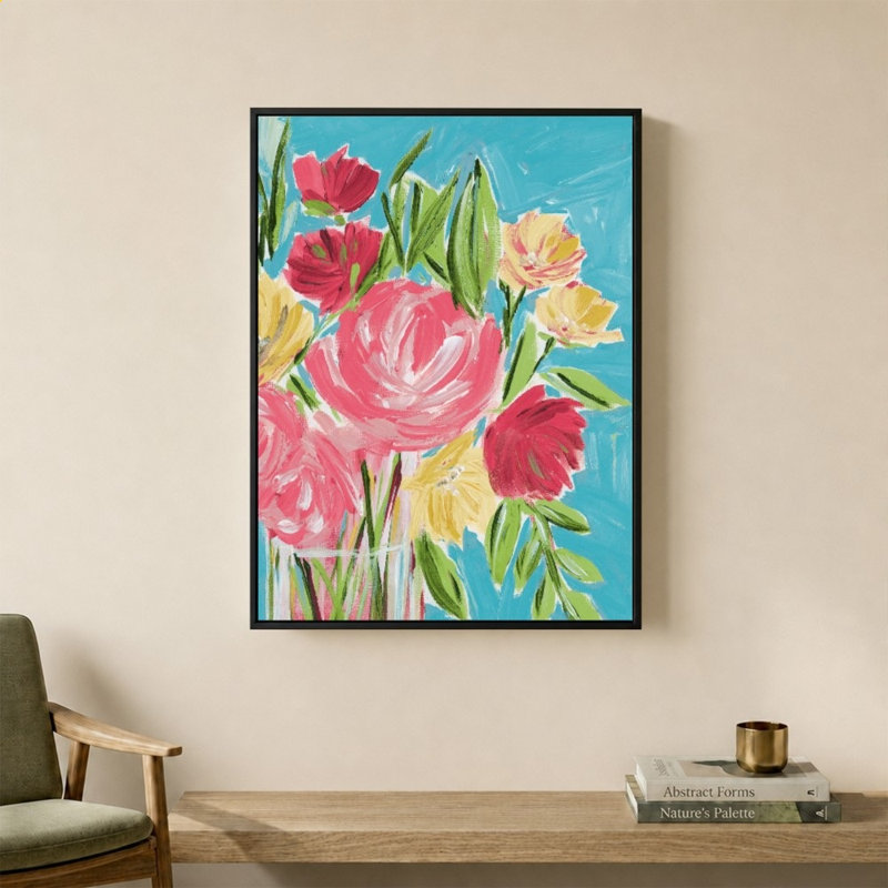Printemps floral par Lucille Price - Impression sur toile