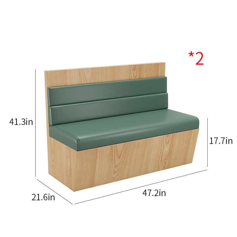 Banc rembourré en similicuir