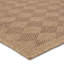 Tapis brun / brun clair en polypropylène tissé à la machine Lorrison-1003812768
