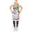No Pattern Bib Apron