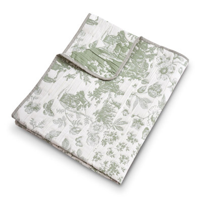 Jeté réversible en jacquard Toile Patch