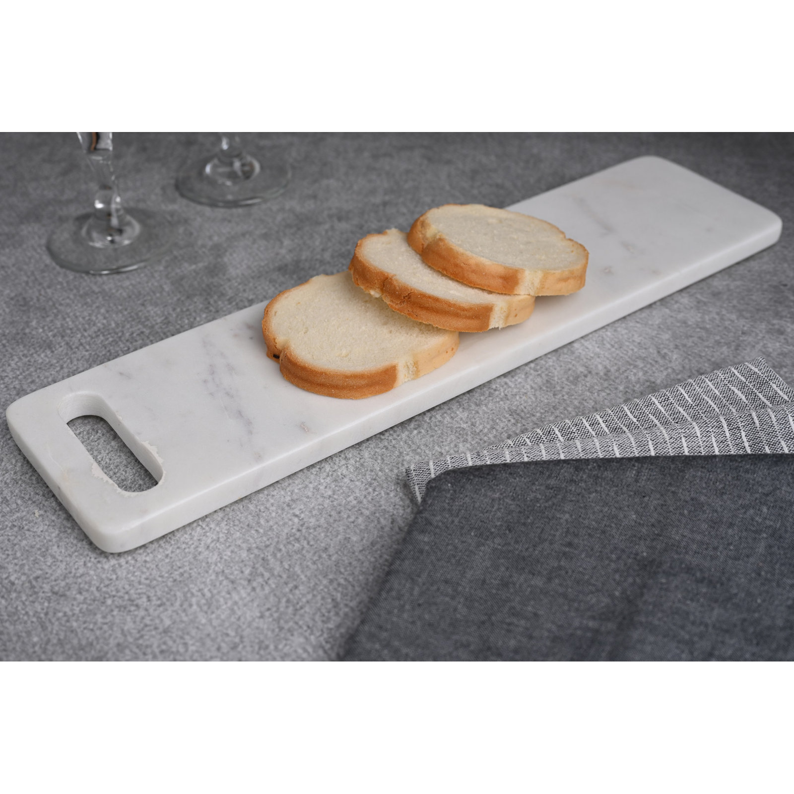 Alvena Abstract Marble Platter