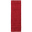 Handwoven Wool Gabbeh Uni Red Rug-247476104