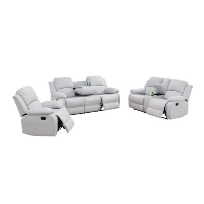 Ensemble de fauteuil inclinable 3 pièces Arncliffe