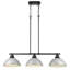 Luminaire suspendu en forme de dôme à 3 lumières pour îlot de cuisine Drakeford-626184620-626184621