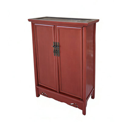 19th Century Red Catalpa Armoire