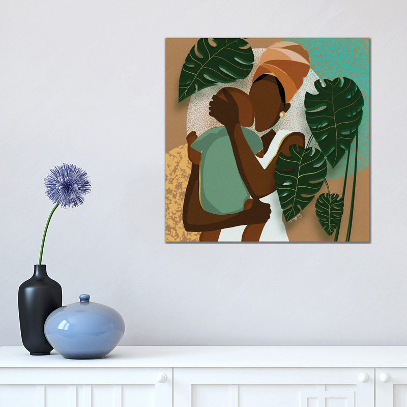 A Mother’s Love by DeeLashee - Print on Canvas, Wrapped Canvas, 66.04 cm H x 66.04 cm W x 3.175 cm D