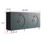 Buffet 60 po Luxury Green Italian