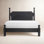 Country Living Poster Oak Bed
