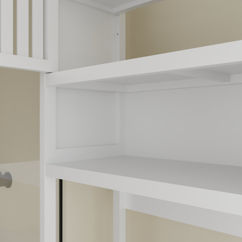 Lamora Bamboo Over The Toilet Storage, White