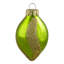 Ornements de Noël en forme de bougie de Noël en verre 9 carats à 2 finitions 9 po