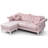 Farney Velvet L-Shaped Sectional Reversible-50945408