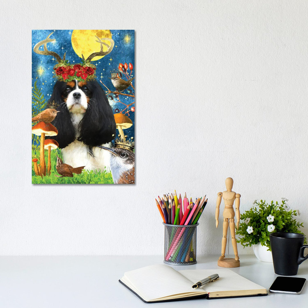 Cavalier King Charles Spaniel And Wren