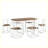 Modern 7-Piece Dining Table Set