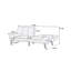 Canapé modulaire 2 pièces Polyfiber-2106677426