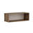 Wesa Modern Walnut Wall Cabinet, 53.1 x 17.7 x 20.5 inches | 100% Melamine Coated Particle Board, Thickness: 0.7 inches | Stylish Storage Solution for Home & Office, Space-Saving Design, Durable & Elegant Finish