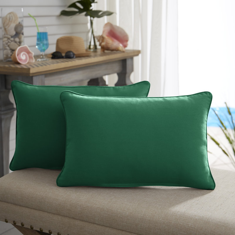  Housse et coussin d'extérieur pour l'extérieur, 16 po x 26 po, Bleu sarcelle