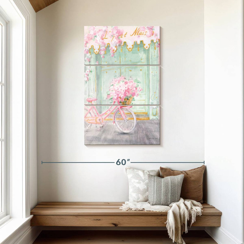 Mehar Pastel Paris I, 45" H x 28" W