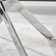 Lenworth Luxuriöser rechteckiger Esstisch aus Glas und verchromtem Metall  modernes design