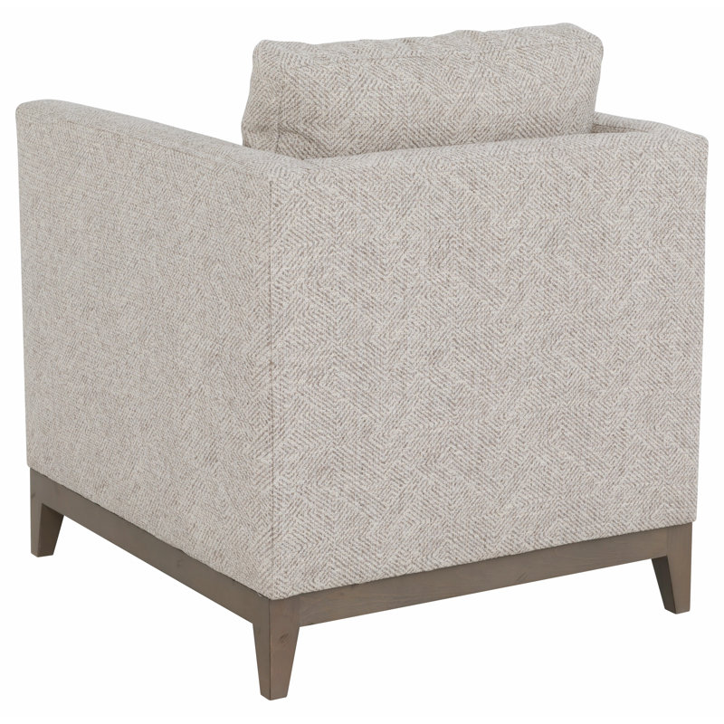 Mercer Lounge Chair, 1111 Brown, Almond Buff