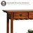 Mission Solid Wood Wine Stand-691613826