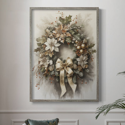 Reproduction d'art encadrée, Noël massif