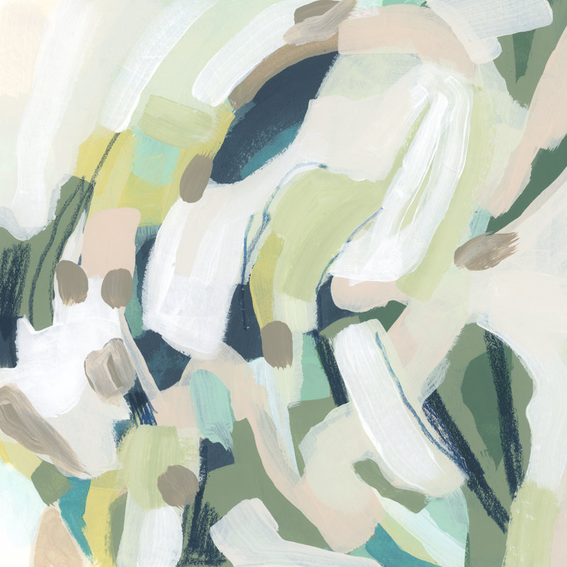 Verdant Matrix III by June Erica Vess - Wrapped Canvas Print, 30cm H x 30cm W x 3.8cm D