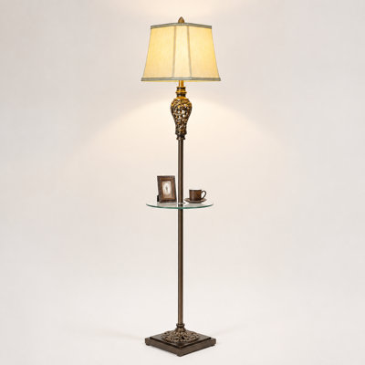 Lampe sur pied rustique
