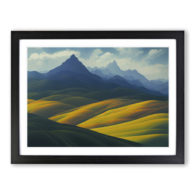 Beautiful Mountain Landscape - Single Picture Frame Print