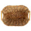 Water Hyacinth Seagrass Scoop Basket With Bamboo Handle