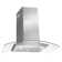 Cosmo 36 in. Vista Collection Ducted Wall Mount Range Hood, Button Controls, LED Lights, Permanent Filters, Stainless Steel