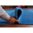 Modern Blue Solid Gabbeh Vegetable Dye Area Rug 9x12